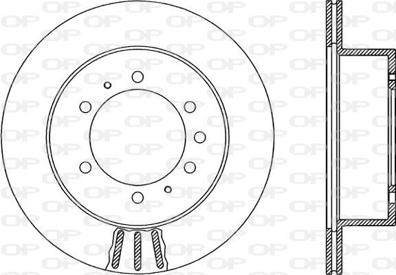 OPEN PARTS Jarrulevy BDA1884.20